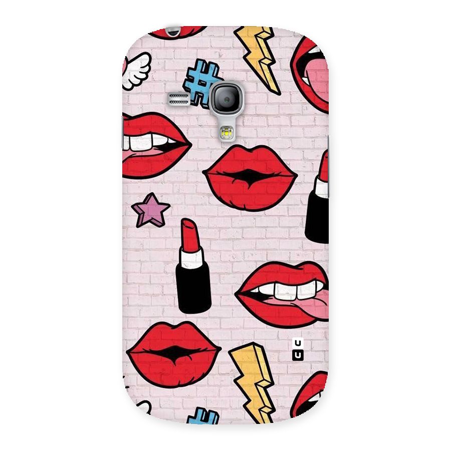 Bold Red Back Case for Galaxy S3 Mini