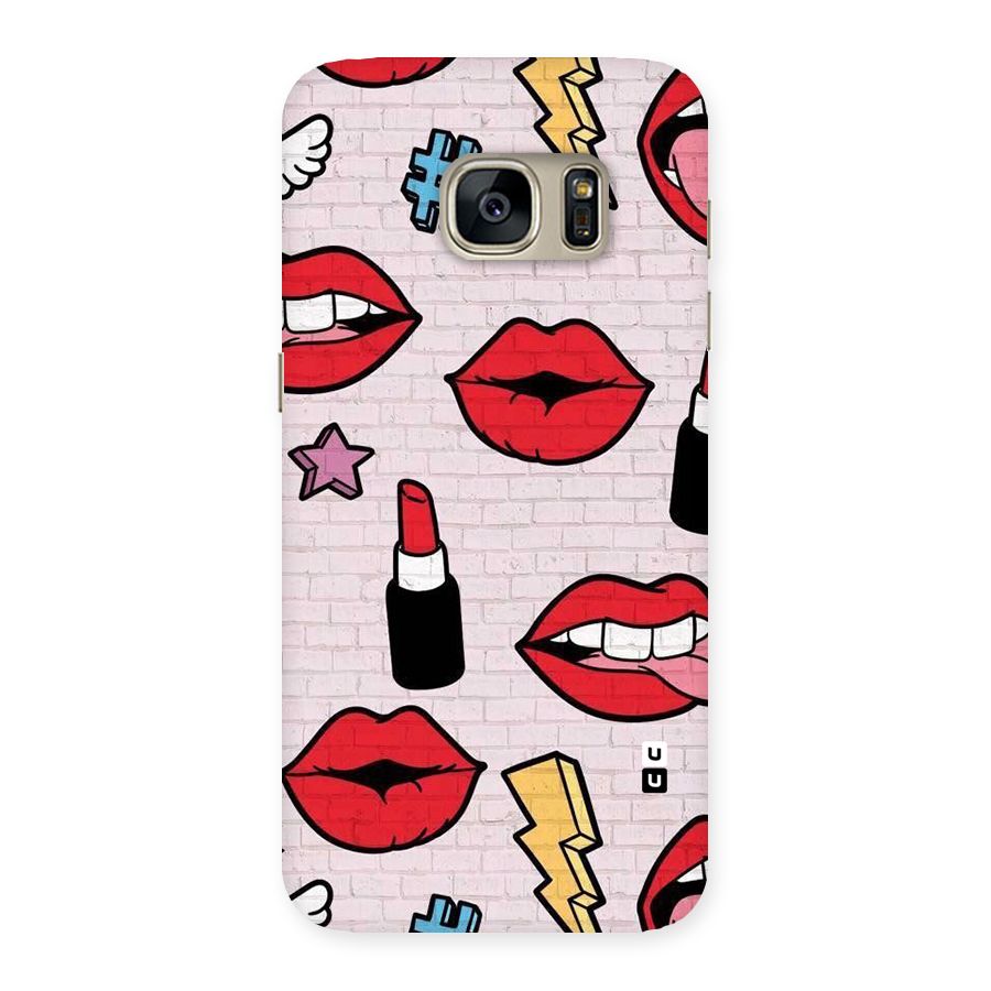 Bold Red Back Case for Galaxy S7