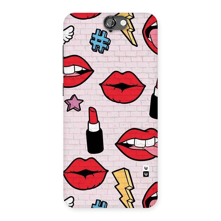 Bold Red Back Case for HTC One A9