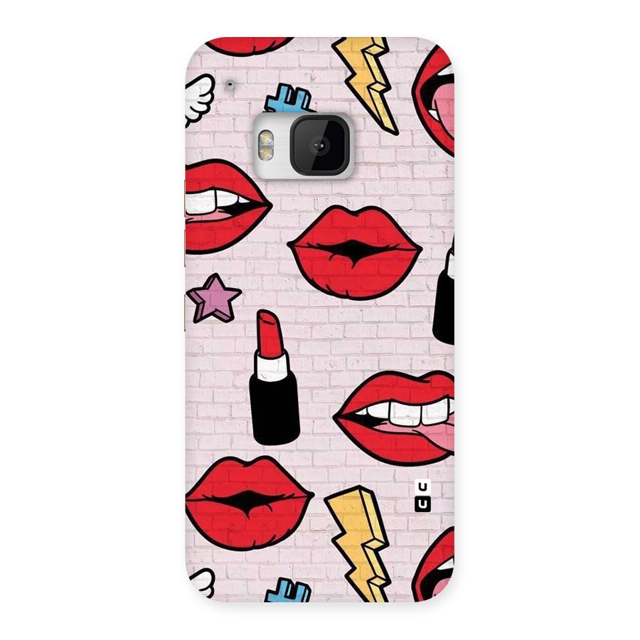 Bold Red Back Case for HTC One M9