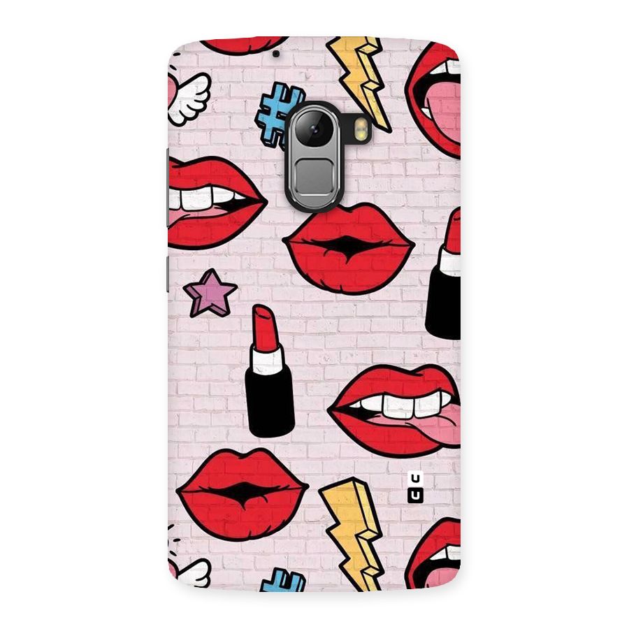 Bold Red Back Case for Lenovo K4 Note
