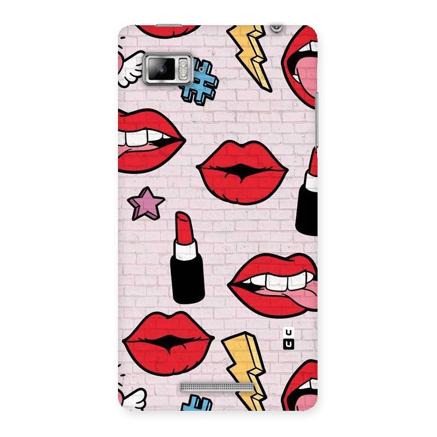 Bold Red Back Case for Lenovo Vibe Z K910
