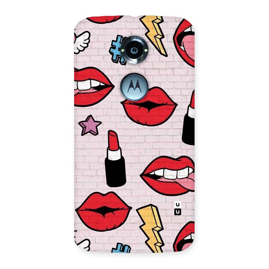 Bold Red Back Case for Moto X 2nd Gen