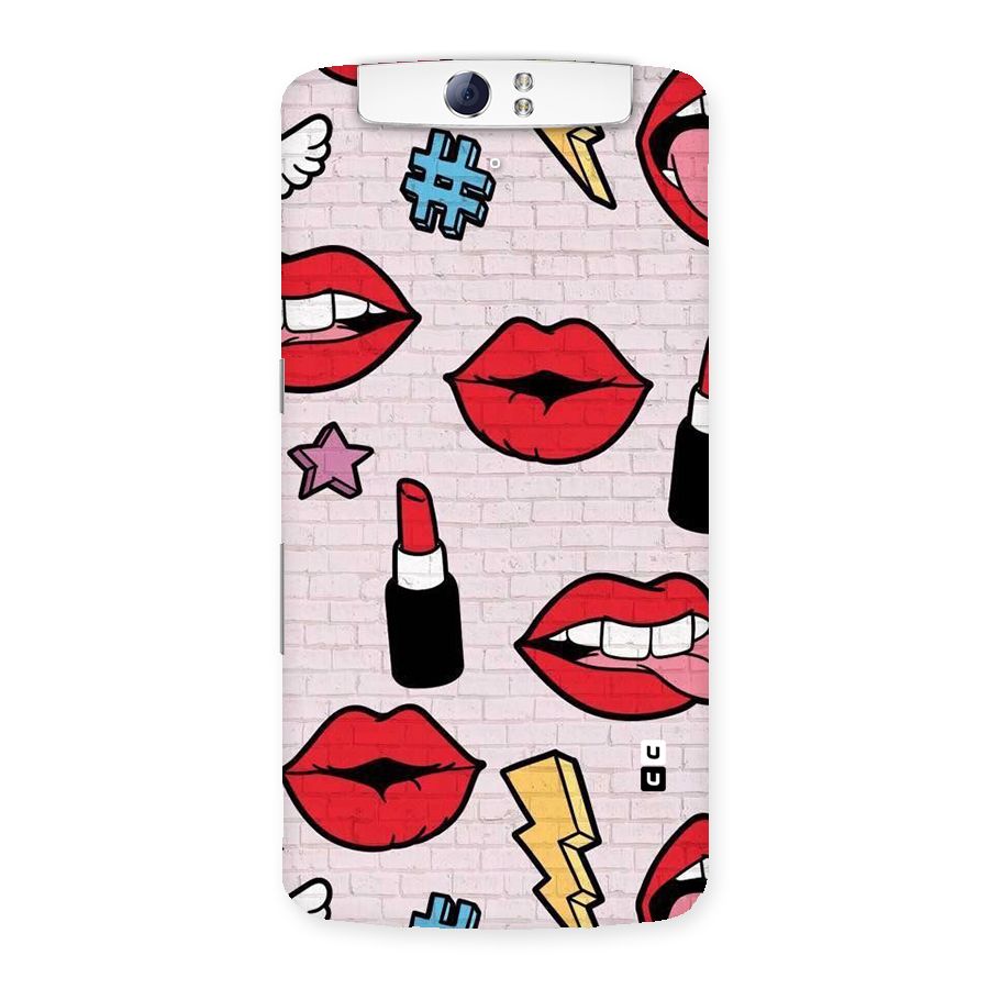 Bold Red Back Case for Oppo N1