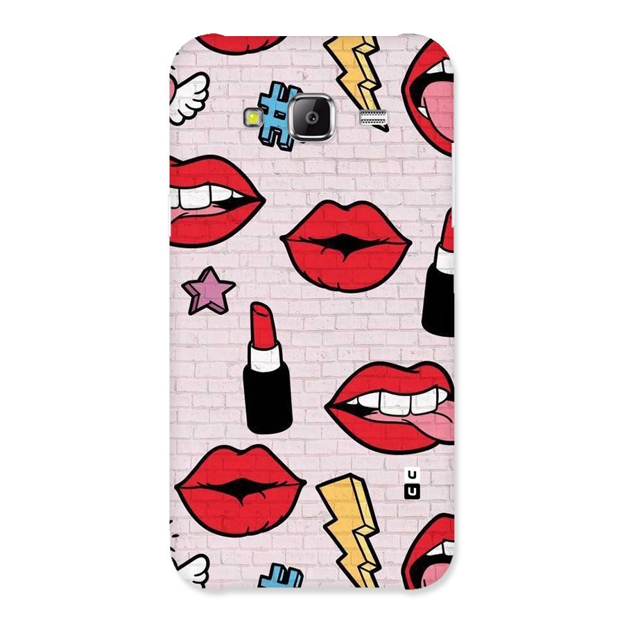 Bold Red Back Case for Samsung Galaxy J5