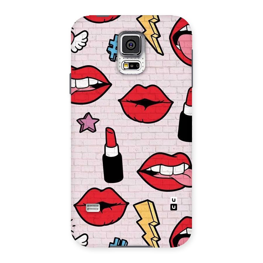Bold Red Back Case for Samsung Galaxy S5