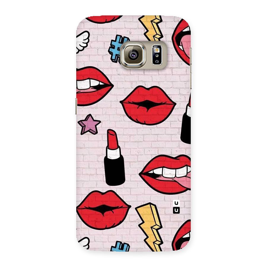 Bold Red Back Case for Samsung Galaxy S6 Edge