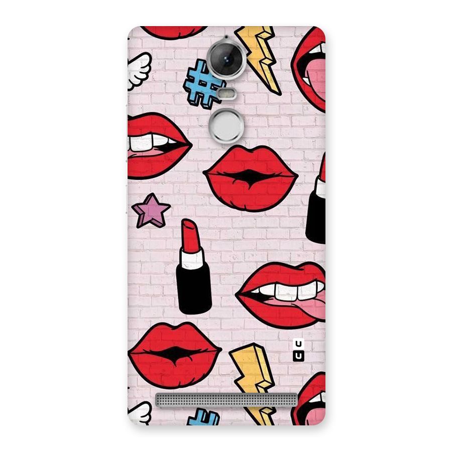 Bold Red Back Case for Vibe K5 Note