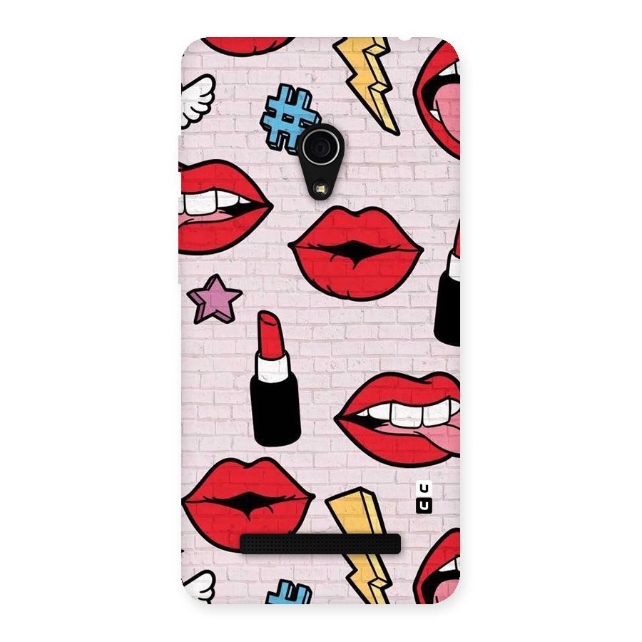 Bold Red Back Case for Zenfone 5