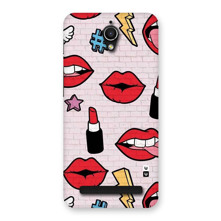 Bold Red Back Case for Zenfone Go