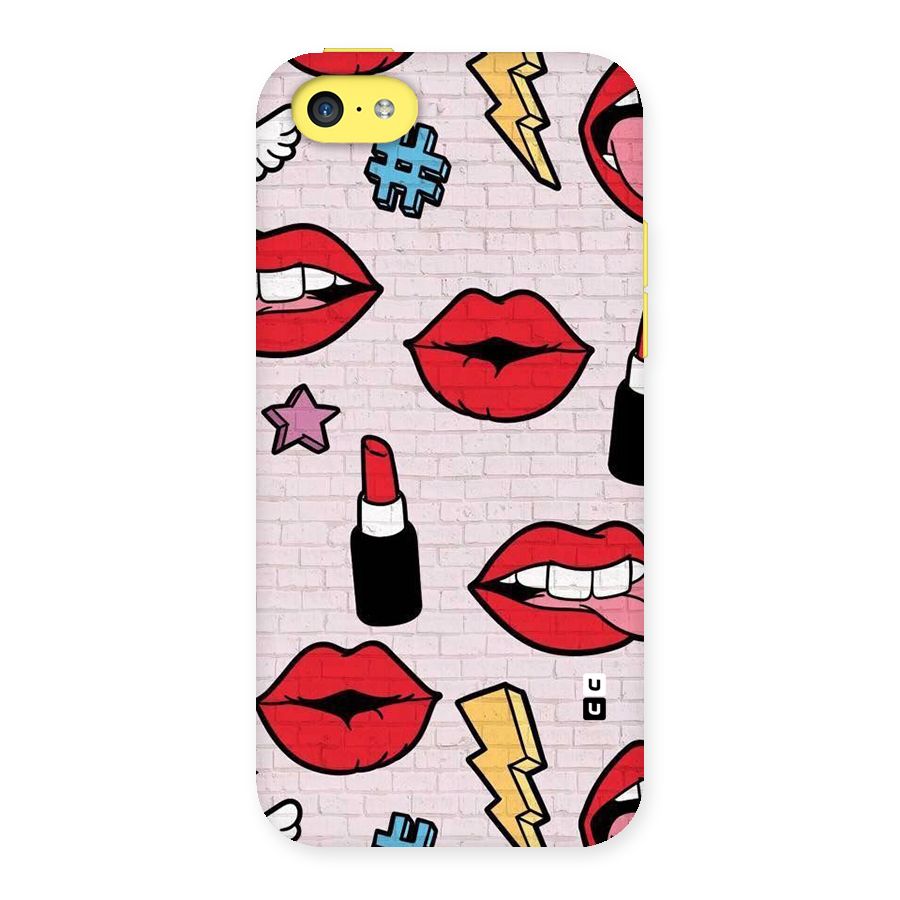 Bold Red Back Case for iPhone 5C