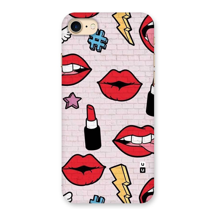 Bold Red Back Case for iPhone 7