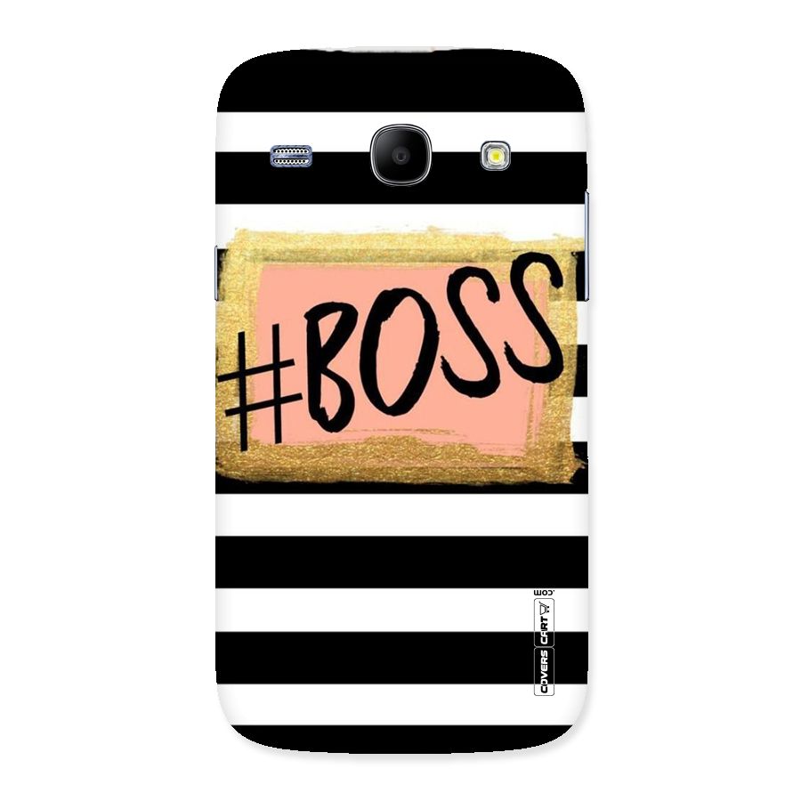 Boss Stripes Back Case for Galaxy Core