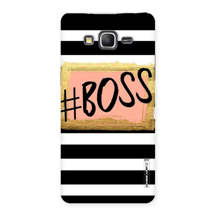 Boss Stripes Back Case for Galaxy Grand Prime