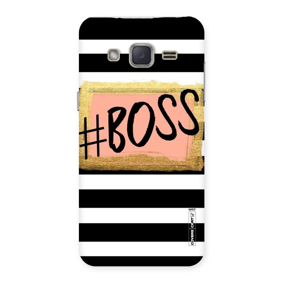 Boss Stripes Back Case for Galaxy J2