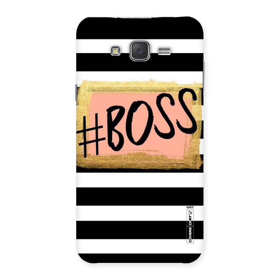 Boss Stripes Back Case for Galaxy J7