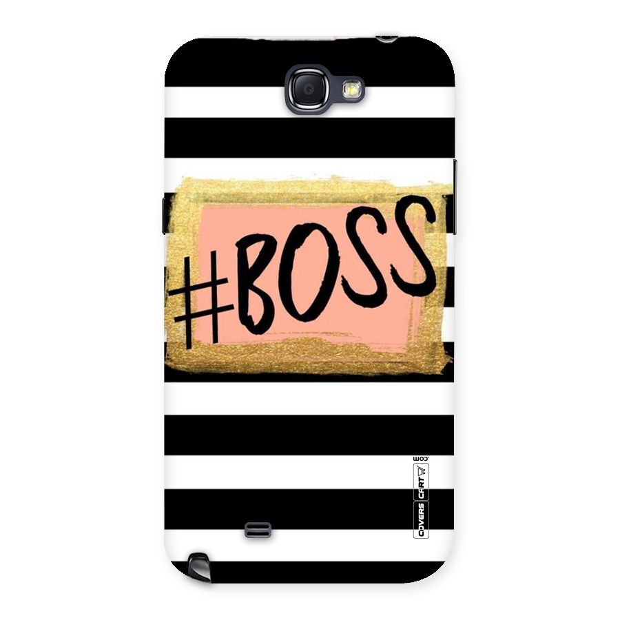 Boss Stripes Back Case for Galaxy Note 2