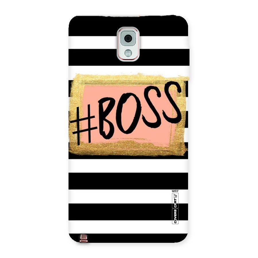 Boss Stripes Back Case for Galaxy Note 3