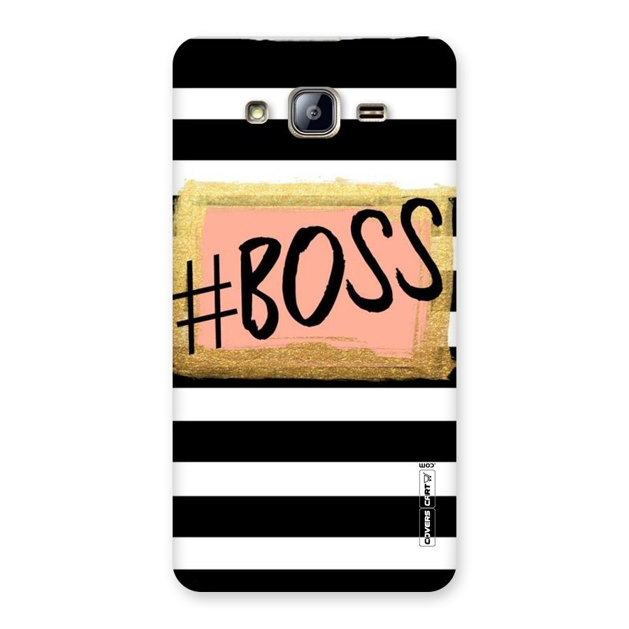 Boss Stripes Back Case for Galaxy On5