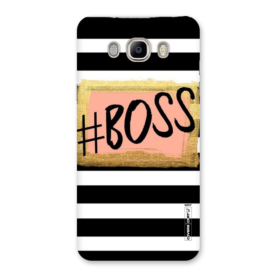 Boss Stripes Back Case for Galaxy On8