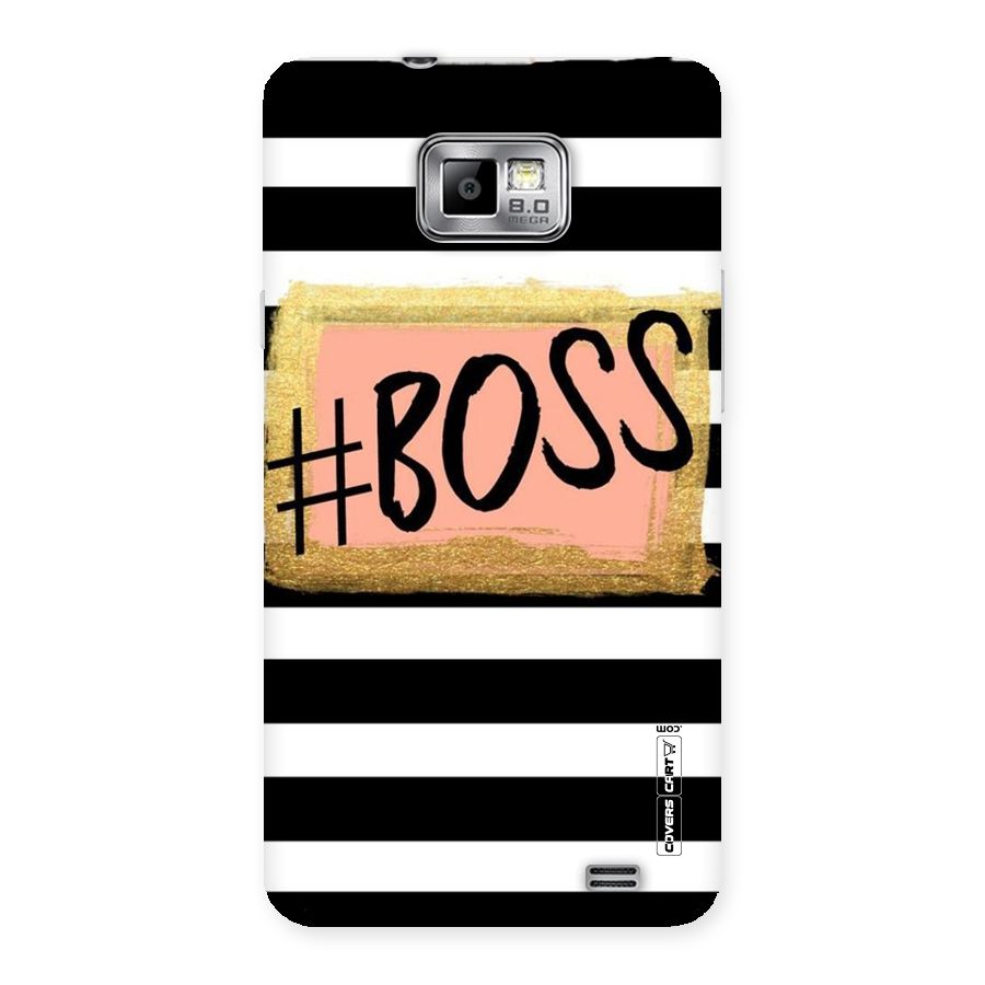 Boss Stripes Back Case for Galaxy S2