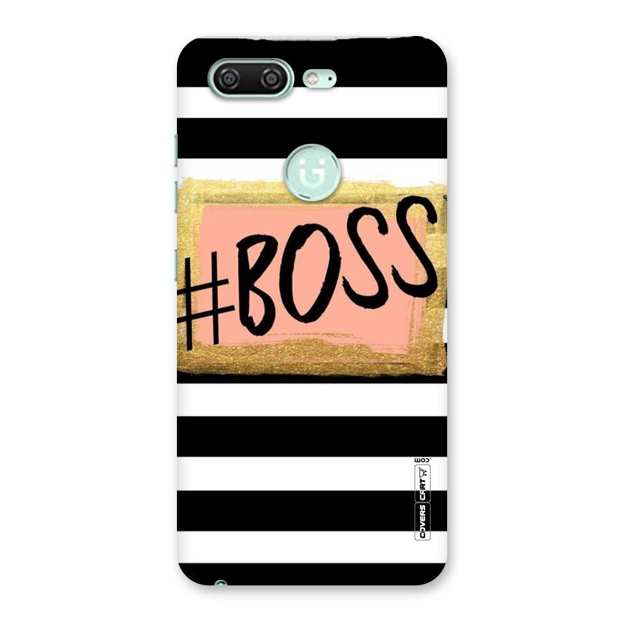 Boss Stripes Back Case for Gionee S10