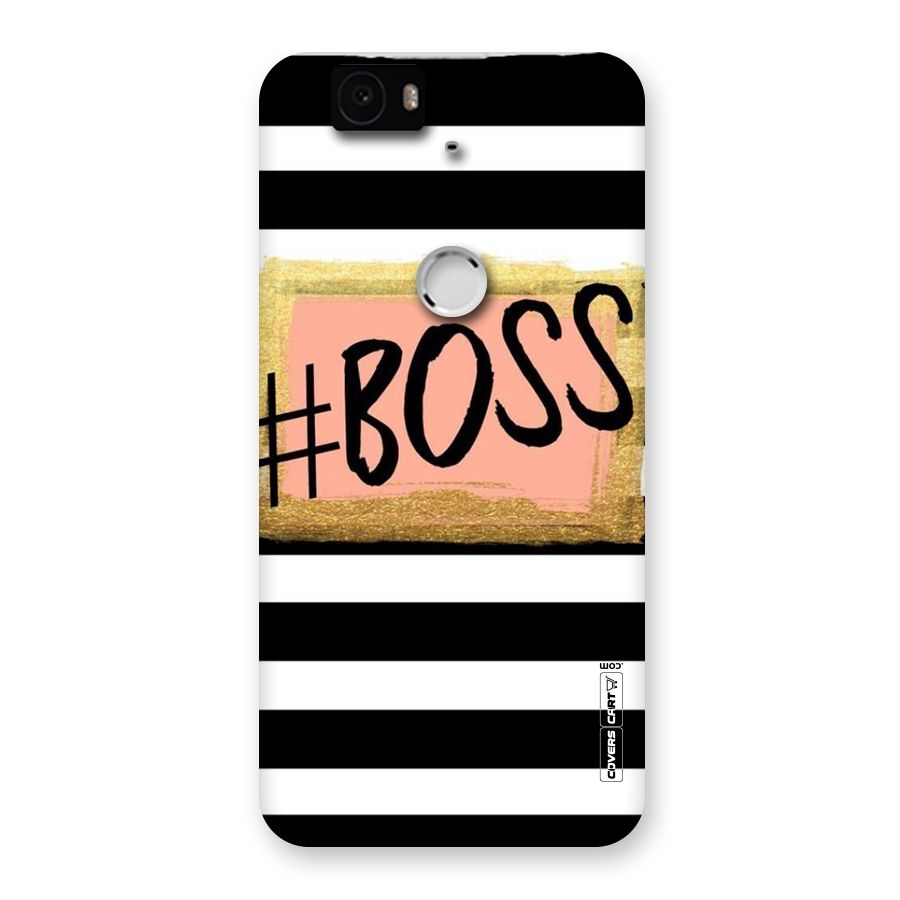 Boss Stripes Back Case for Google Nexus-6P