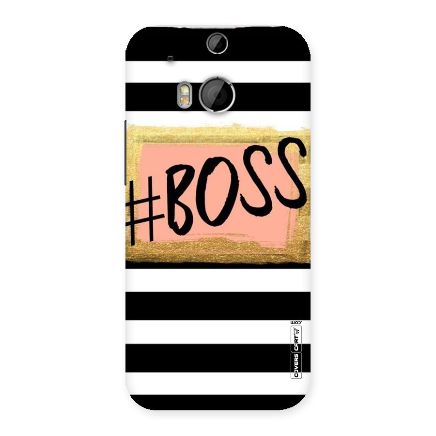 Boss Stripes Back Case for HTC One M8
