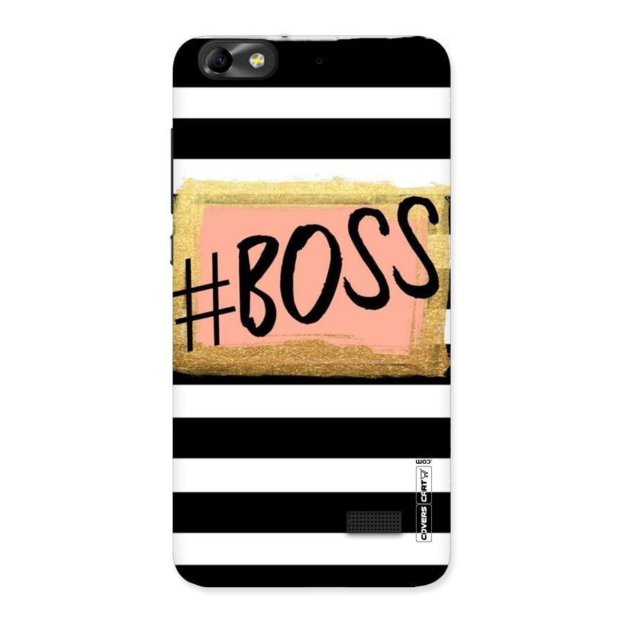 Boss Stripes Back Case for Honor 4C