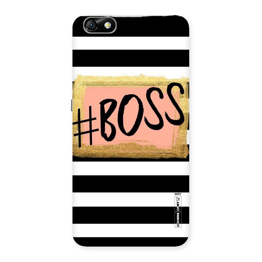 Boss Stripes Back Case for Honor 4X