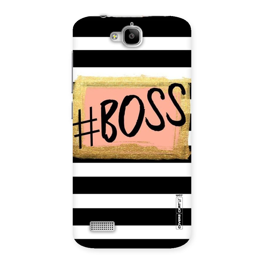 Boss Stripes Back Case for Honor Holly