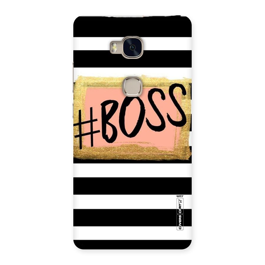 Boss Stripes Back Case for Huawei Honor 5X