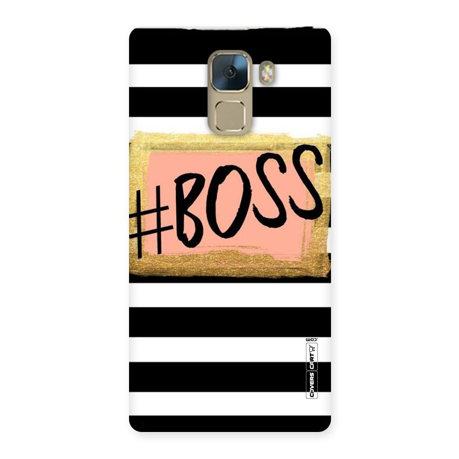 Boss Stripes Back Case for Huawei Honor 7