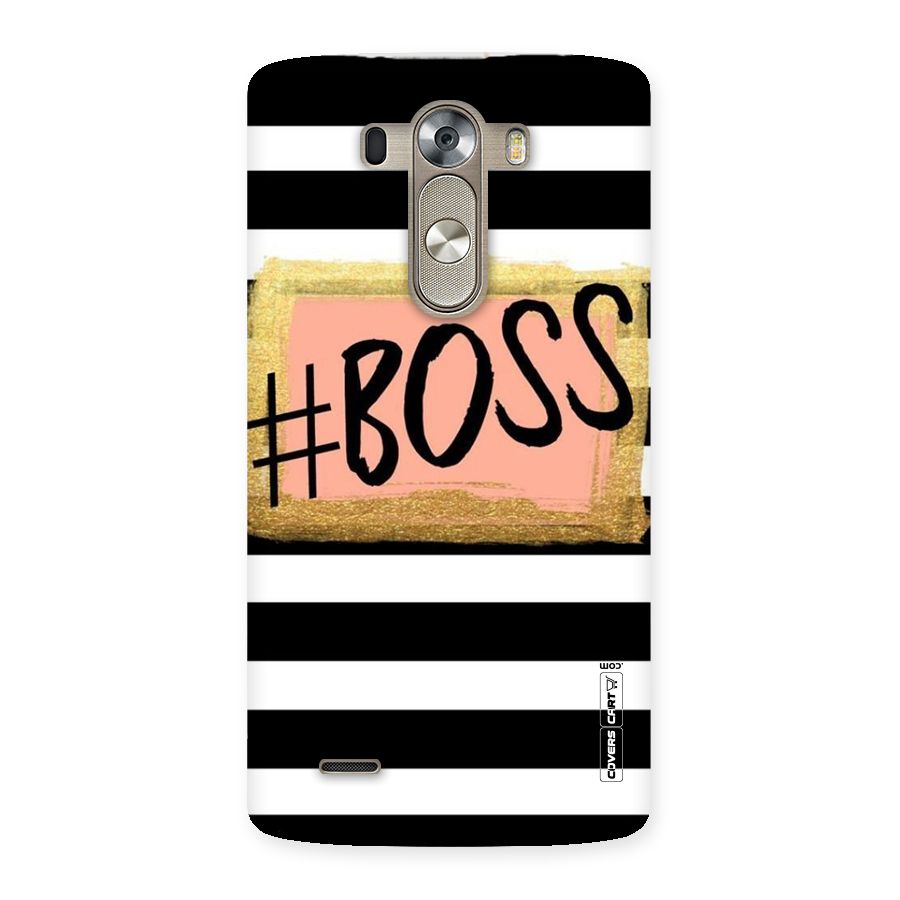 Boss Stripes Back Case for LG G3