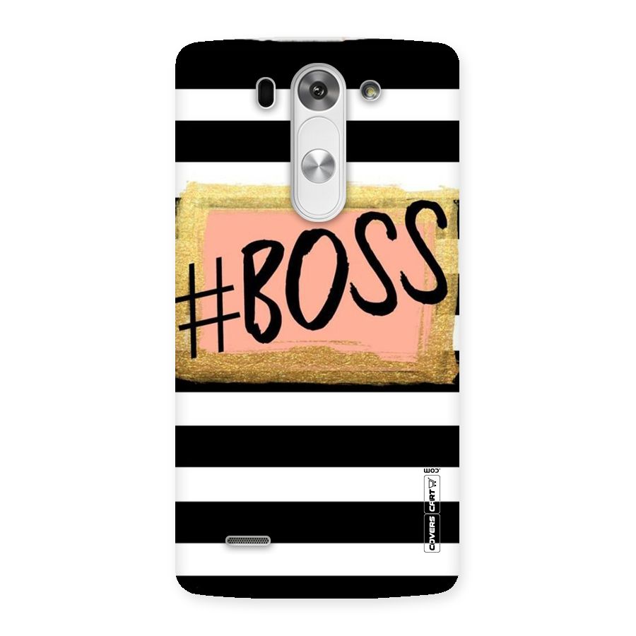 Boss Stripes Back Case for LG G3 Beat