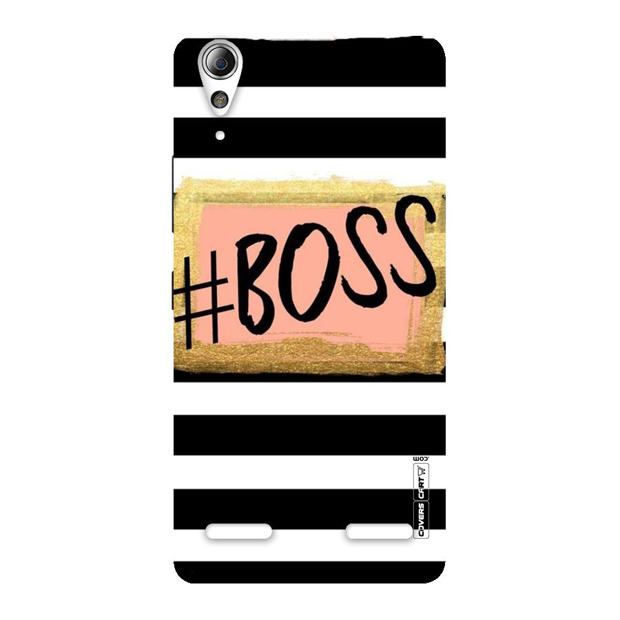 Boss Stripes Back Case for Lenovo A6000 Plus