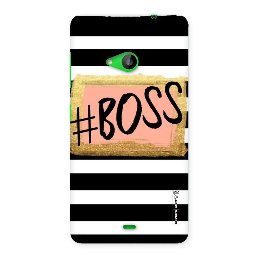 Boss Stripes Back Case for Lumia 535