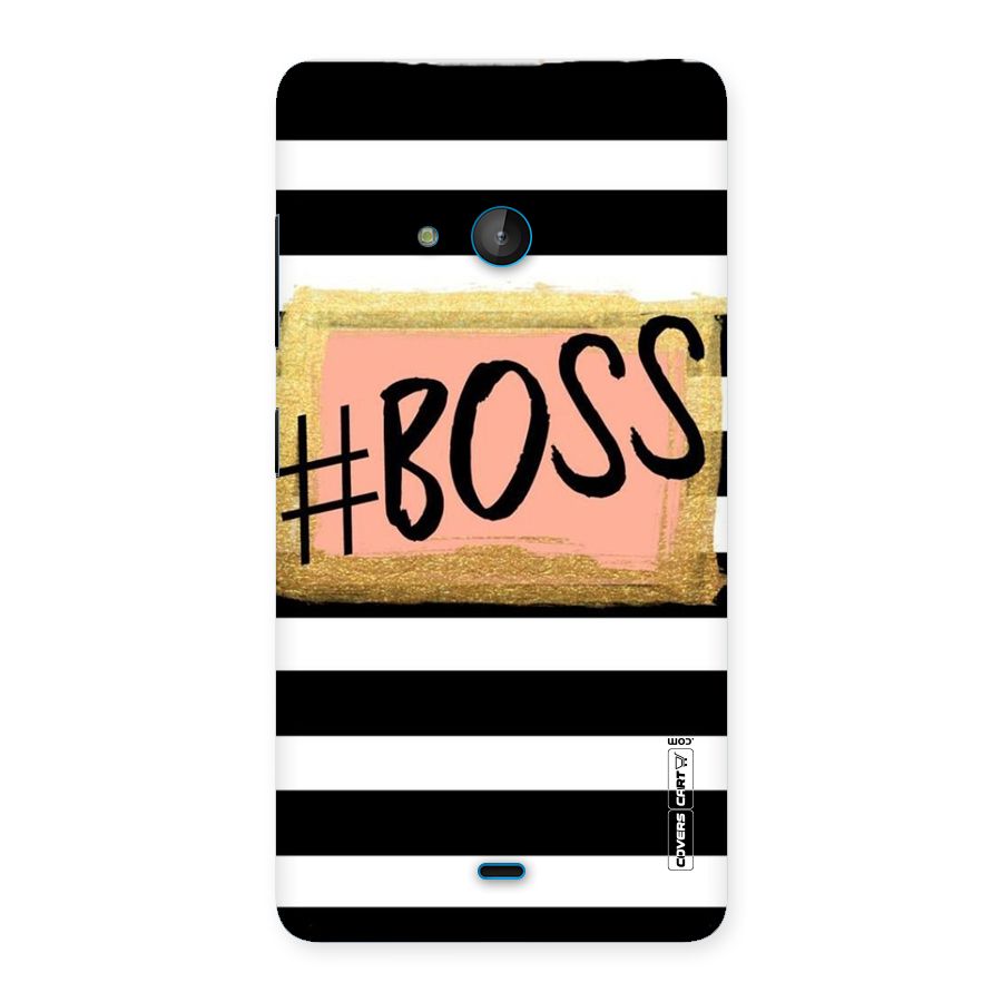 Boss Stripes Back Case for Lumia 540
