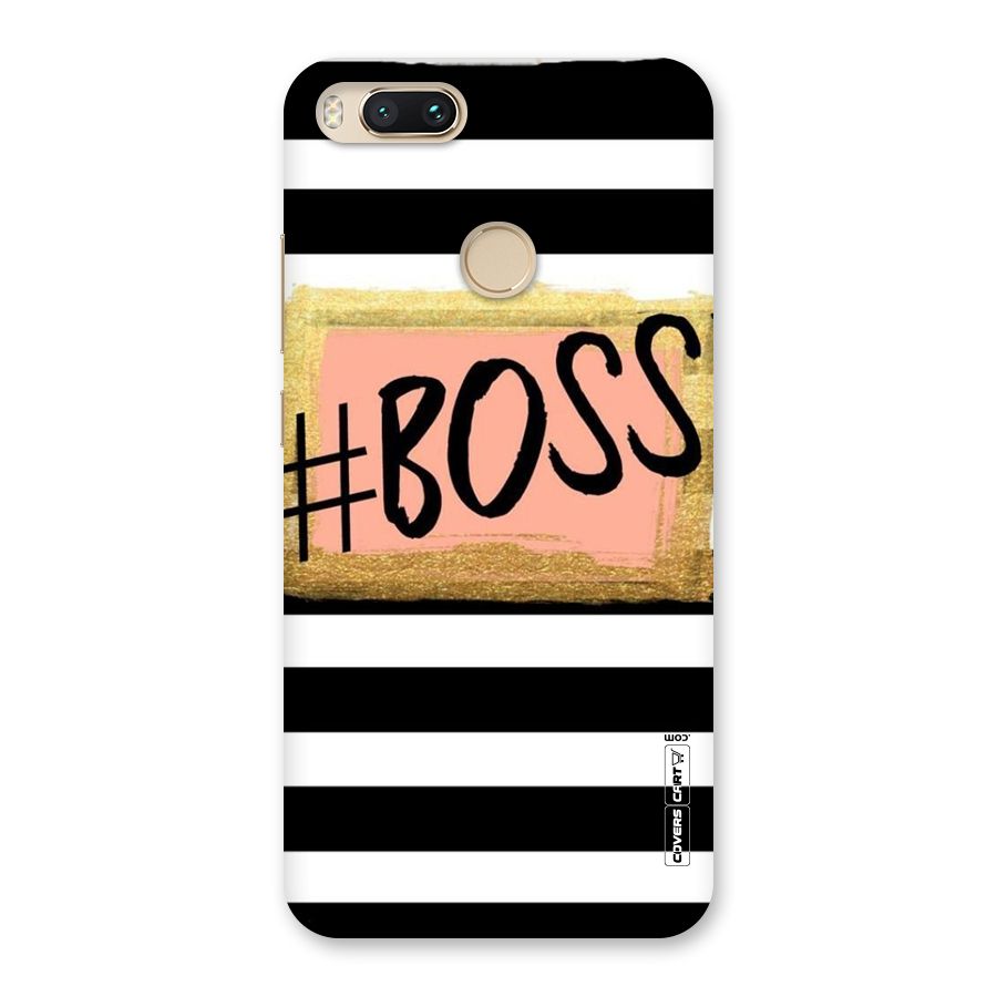 Boss Stripes Back Case for Mi A1