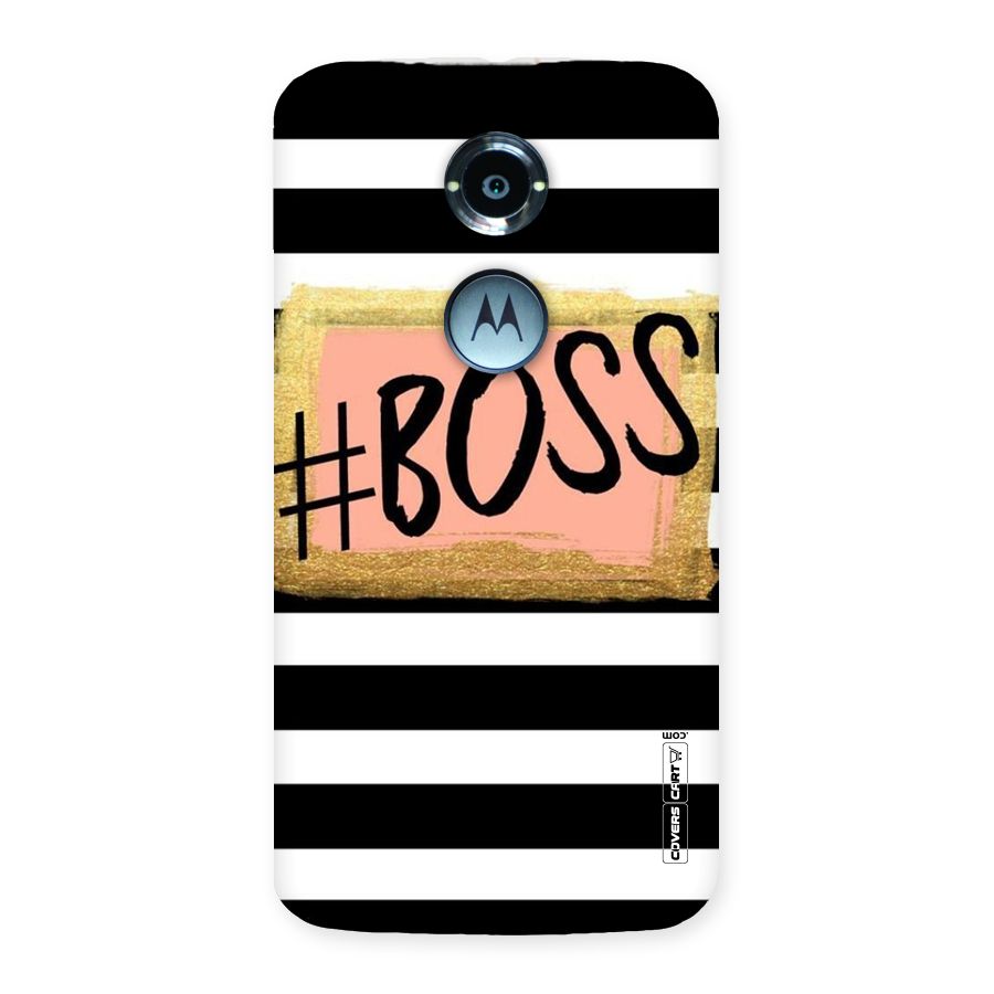 Boss Stripes Back Case for Moto X 2nd Gen