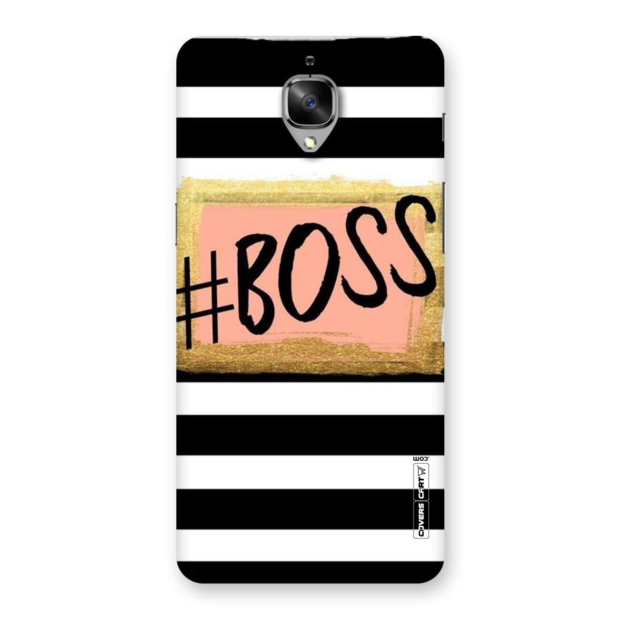 Boss Stripes Back Case for OnePlus 3T