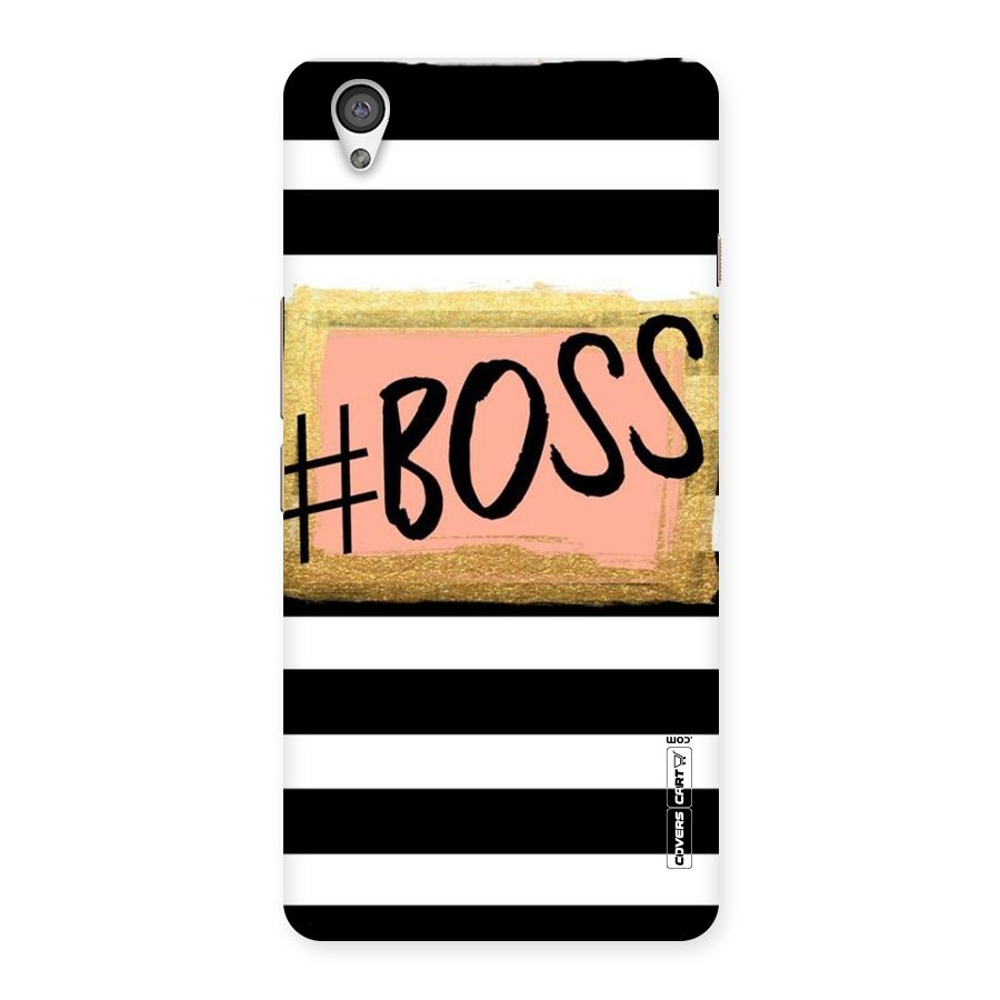 Boss Stripes Back Case for OnePlus X