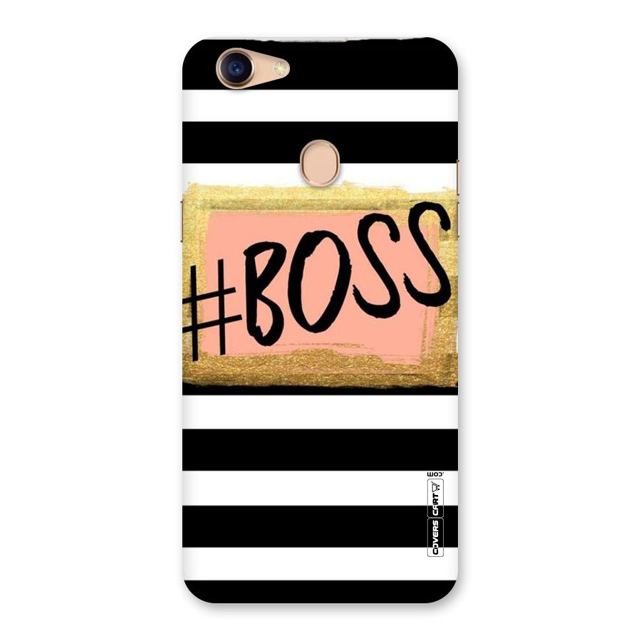 Boss Stripes Back Case for Oppo F5