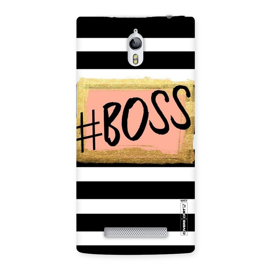 Boss Stripes Back Case for Oppo Find 7