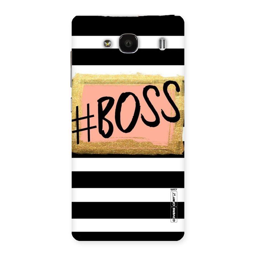 Boss Stripes Back Case for Redmi 2s