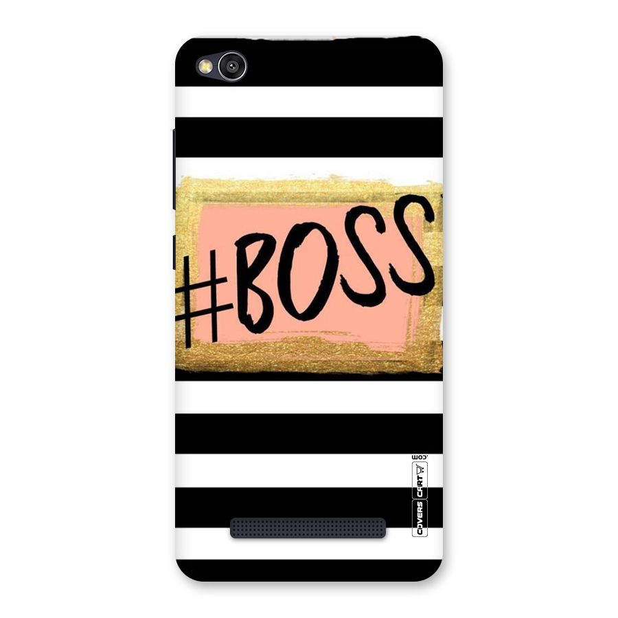 Boss Stripes Back Case for Redmi 4A