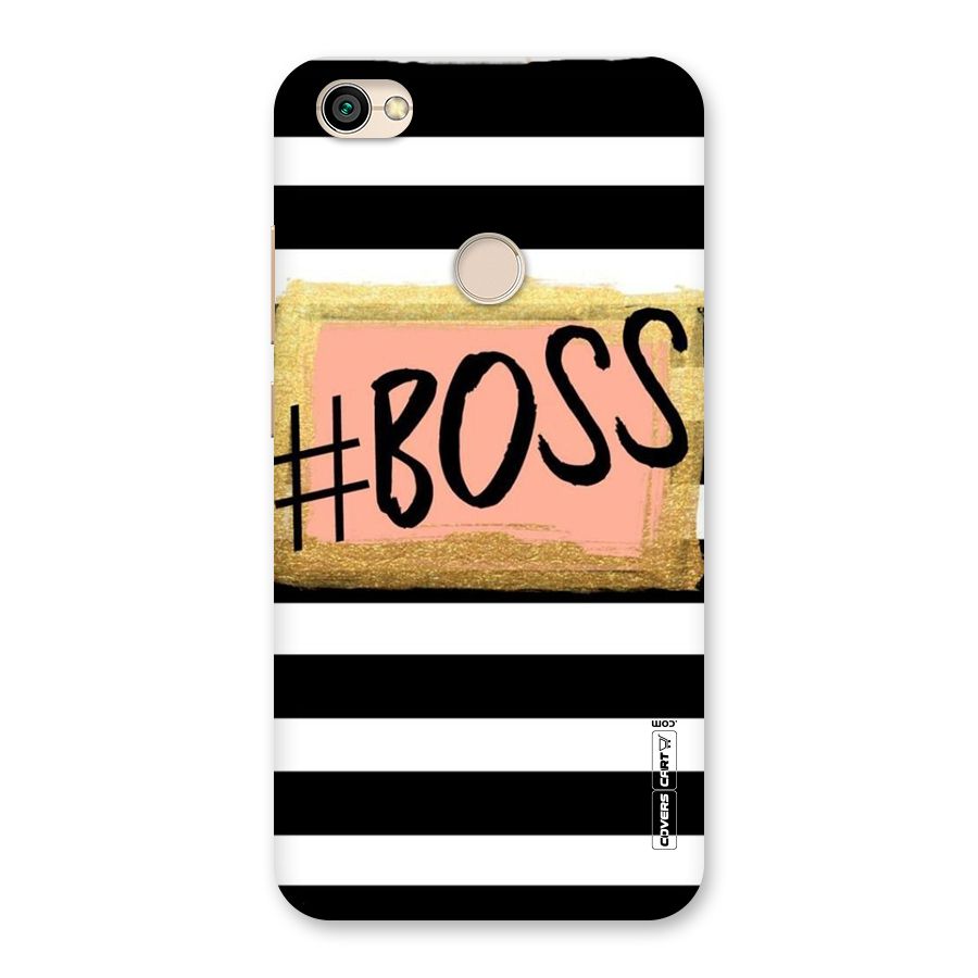Boss Stripes Back Case for Redmi Y1 2017