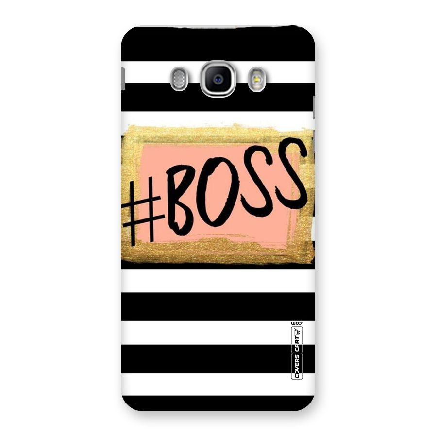 Boss Stripes Back Case for Samsung Galaxy J5 2016
