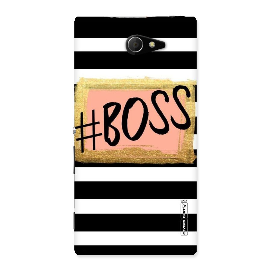 Boss Stripes Back Case for Sony Xperia M2