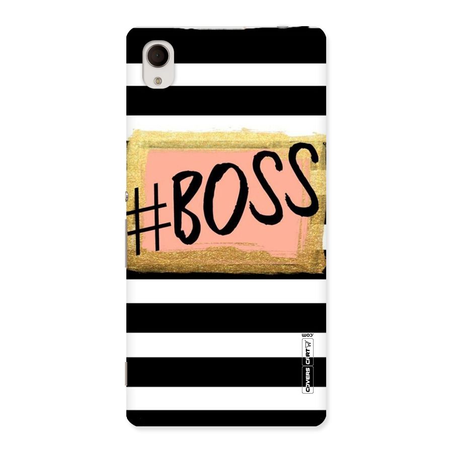 Boss Stripes Back Case for Sony Xperia M4